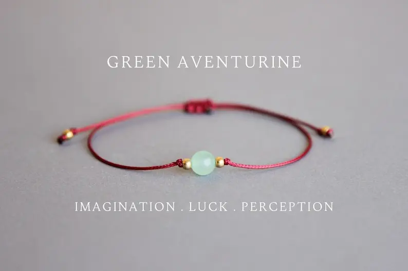 グリーン アベンチュリン クリスタル オプティミズム ジョイ - Coordinates Bracelet のレビューと価格