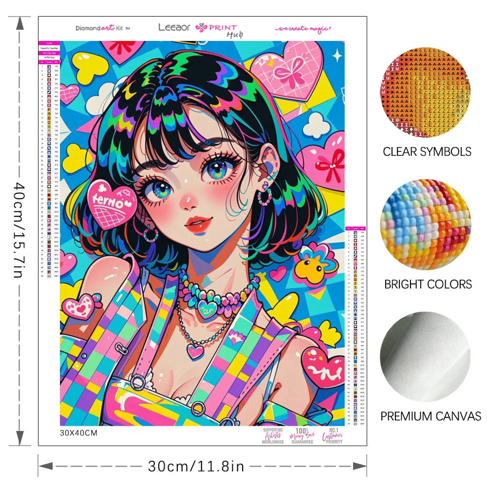 2024年新作 ダイヤモンドペインティング ネオンコミックガ - Photo Mosaic Print のレビューと価格